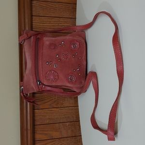 Fossil Studded Detail Crossbody Bag